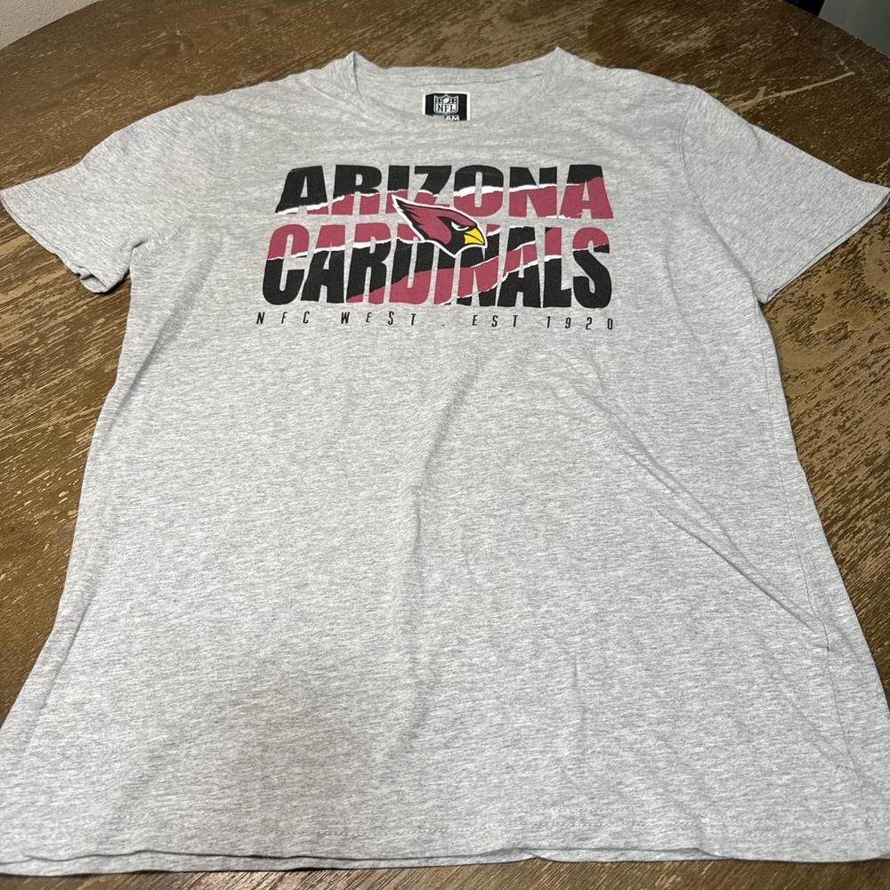 Grey and red Arizona Cardinals